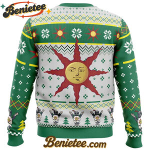 The Sun Dark Souls Ugly Christmas Sweater