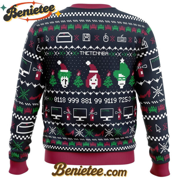 The X-Mas Crowd IT Crowd Ugly Christmas Sweater