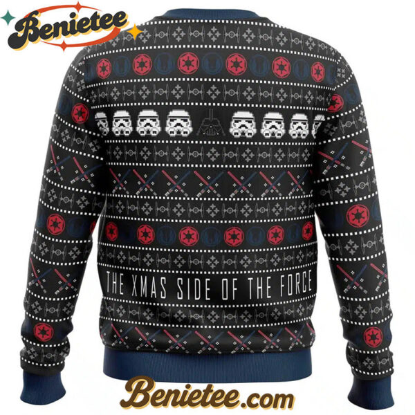 The Xmas Side Of The Force Star Wars Ugly Christmas Sweater
