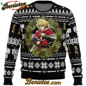 Thorfinn Vinland Saga Ugly Christmas Sweater