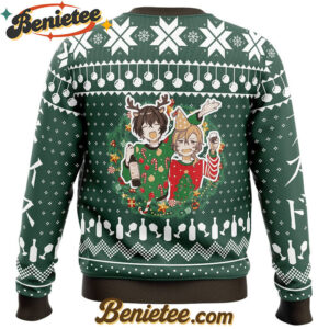 Tis The Season To Be Tipsy Bungo Stray Dogs Ugly Christmas Sweater