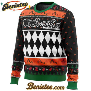Tokyo Gang Tokyo Revengers Ugly Christmas Sweater