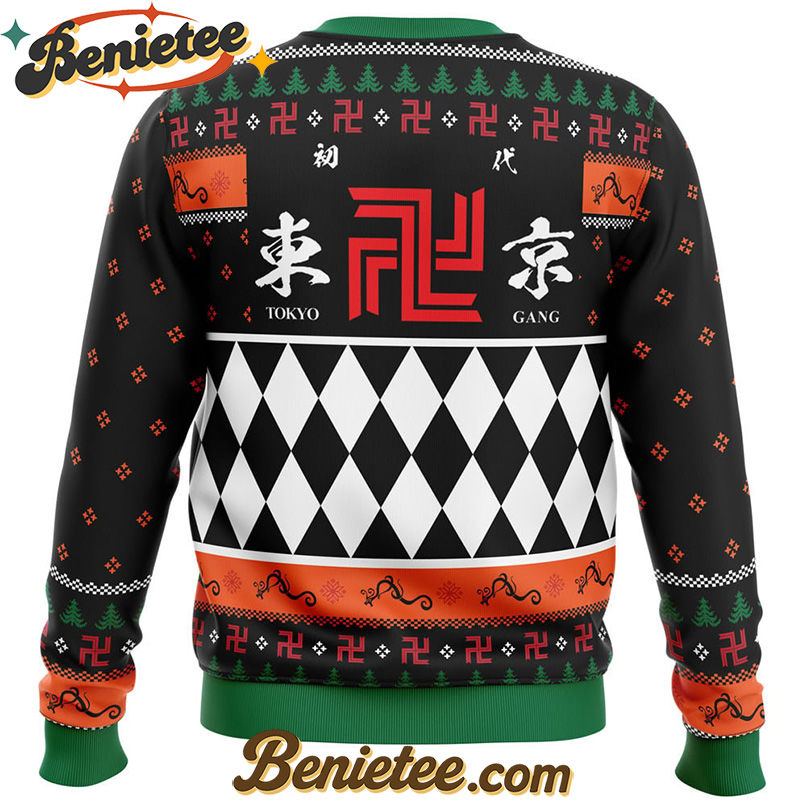 Tokyo Gang Tokyo Revengers Ugly Christmas Sweater