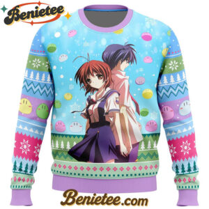 Tomoya And Nagisa Clannad Ugly Christmas Sweater