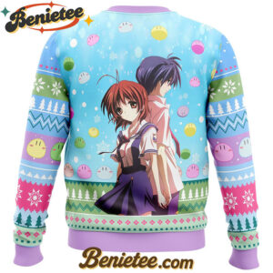 Tomoya And Nagisa Clannad Ugly Christmas Sweater