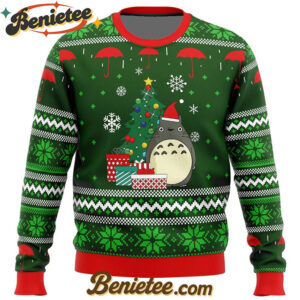 Toto Gifts My Neighbor Totoro Ugly Christmas Sweater