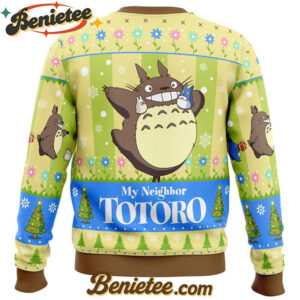 Totoro and Friends My Neighbor Totoro Ugly Christmas Sweater