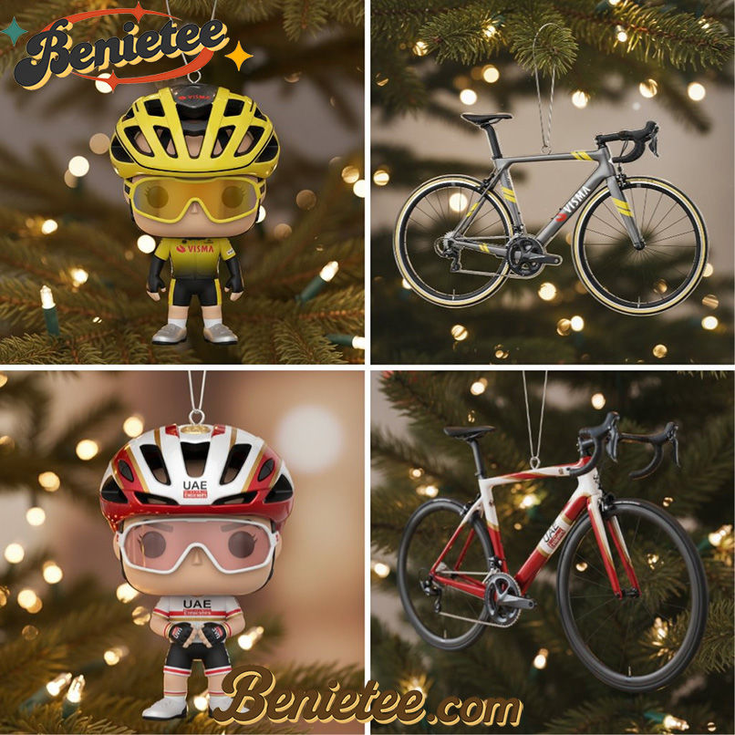 Tour de France Advent Calendar 2025, Christmas Countdown Advent Calendar Gift Box with 24 Acrylic Ornaments