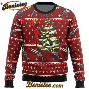Trigun Vash Ugly Christmas Sweater
