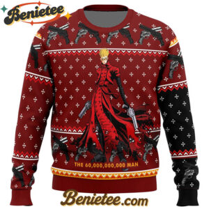 Trigun Vash the Stampede Ugly Christmas Sweater