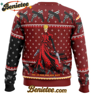 Trigun Vash the Stampede Ugly Christmas Sweater