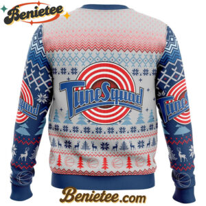 Tunesquad Space Jam Ugly Christmas Sweater