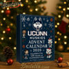 UConn Huskies 129th Anniversary Advent Calendar, Christmas Countdown Advent Calendar Gift Box with 24 Acrylic Ornaments
