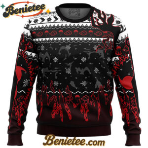 Uchiha Emblem Shippuden Christmas Sweater