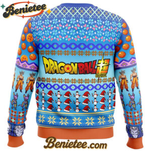 Ultra Instinct Goku Dragon Ball Z Ugly Christmas Sweater