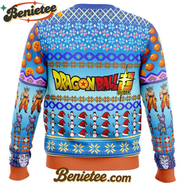 Ultra Instinct Goku Dragon Ball Z Ugly Christmas Sweater