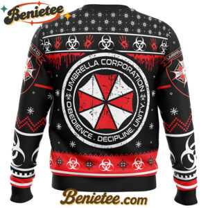 Umbrella Co. Resident Evil Ugly Christmas Sweater