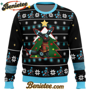 Umbreon Pokemon Ugly Christmas Sweater