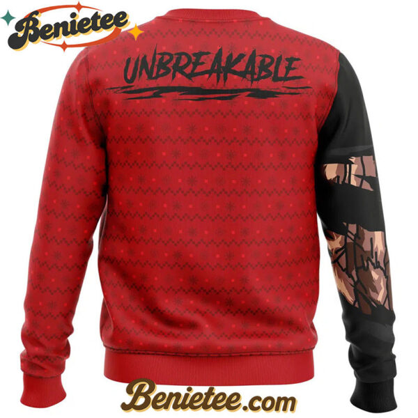 Unbreakable Red Riot My Hero Academia Ugly Christmas Sweater