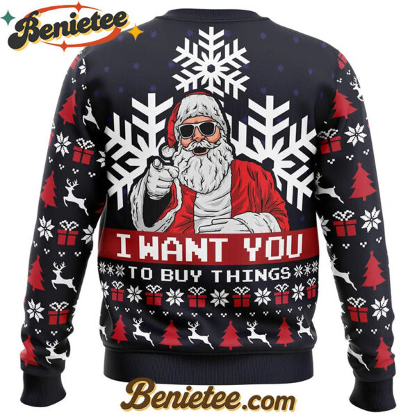 Uncle Santa Claus Ugly Christmas Sweater