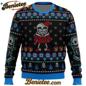Undertale Sans Ugly Christmas Sweater