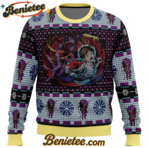 Unit-01 Ikari Shinji Eva Ugly Christmas Sweater
