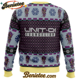Unit-01 Ikari Shinji Eva Ugly Christmas Sweater