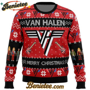 Van Halen Ugly Christmas Sweater