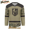 Vegas Golden Knights - Premium NHL Camo Army Hockey Jersey