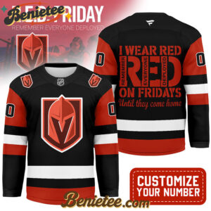 Vegas Golden Knights - Premium NHL Red Friday Hockey Jersey