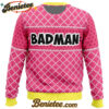 Vegeta Pink Badman Dragon Ball Z Ugly Christmas Sweater