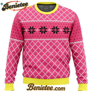 Vegeta Pink Badman Dragon Ball Z Ugly Christmas Sweater