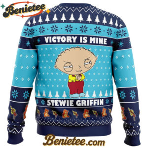 Victory is Mine Family Guy Ugly Christmas Sweater