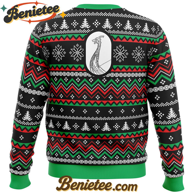 Viking Ship Vinland Saga Christmas Sweater