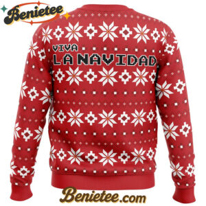 Viva La Navidad Santa Che Guevarra Ugly Christmas Sweater