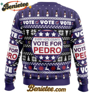 Vote for Pedro Napoleon Dynamite Ugly Christmas Sweater