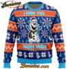 Warm Hugs Frozen Ugly Christmas Sweater