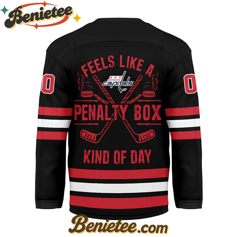 Washington Capitals - Premium NHL Feels Like a Penalty Day Long Jersey