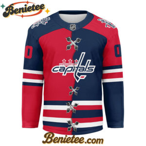 Washington Capitals - Premium NHL Personalized Split Color Hockey Jersey