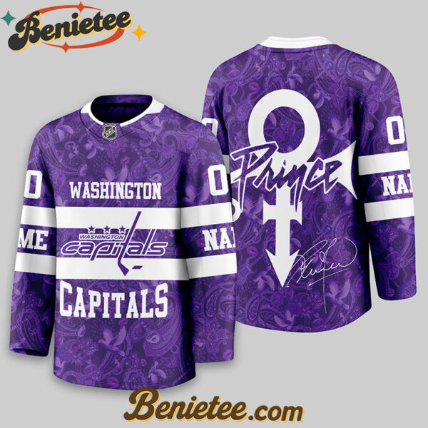 Washington Capitals - Premium NHL Prince Hockey Jersey