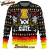 We Didn't Start the Fire this Christmas Fire Force Ugly Christmas Sweater