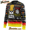 We Didn't Start the Fire this Christmas Fire Force Ugly Christmas Sweater