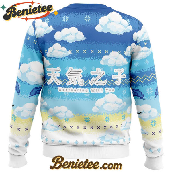 Weathering With You Ugly Christmas Sweater