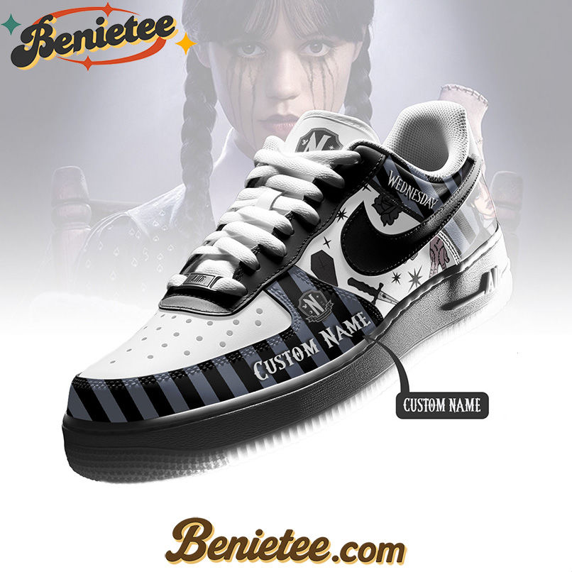 Wednesday x Halloween Air Low-Top Sneakers Shoes For Men And Women