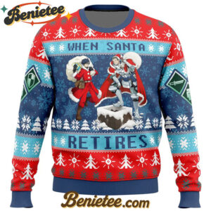 When Santa Retires Log Horizon Ugly Christmas Sweater