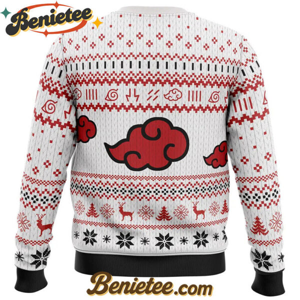 White Christmas Akatsuki Christmas Sweater