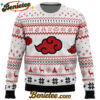White Christmas Akatsuki Christmas Sweater