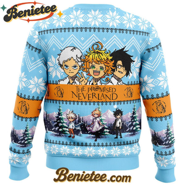 White Christmas The Promised Neverland Ugly Christmas Sweater