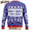 Wibbly Wobbly Doctor Who Ugly Christmas Sweater