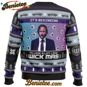 Wick-Mas John Wick Ugly Christmas Sweater